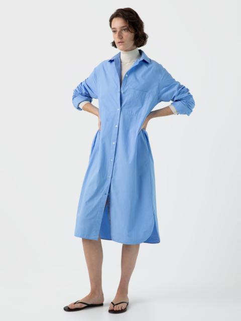 Sunspel Cotton Poplin Shirt Dress