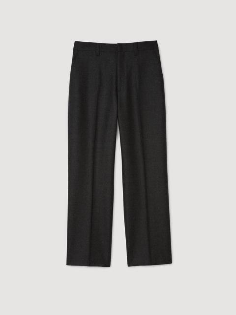 Sandro WOOL SUIT TROUSERS