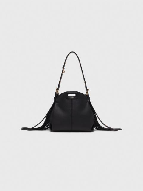 maje Miss M micro leather bag