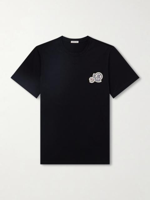 Moncler Logo-Appliquéd Cotton-Jersey T-Shirt