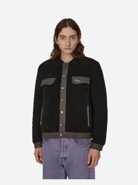 Dime Sherpa Denim Jacket Black