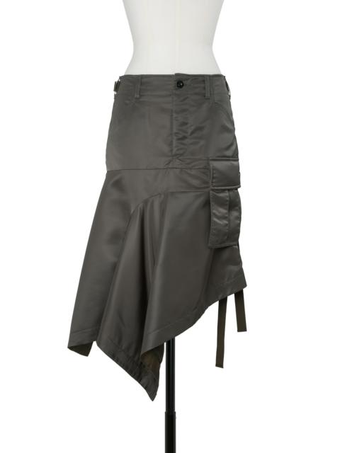 sacai Nylon Twill Skirt