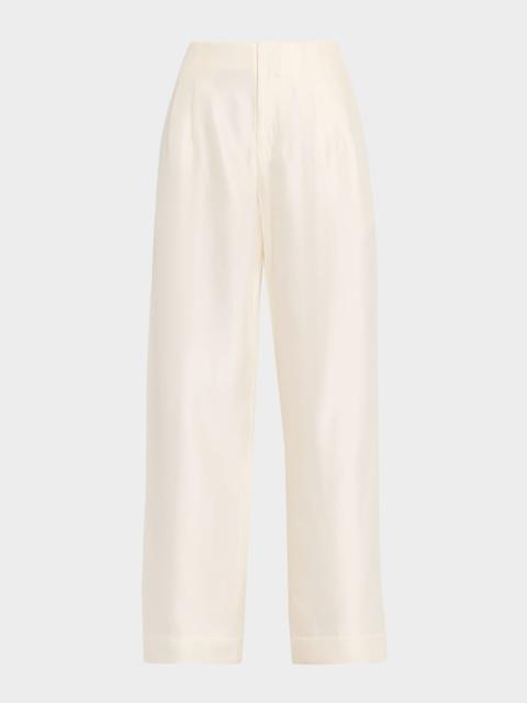 STAUD Pierre Wide-Leg Pants