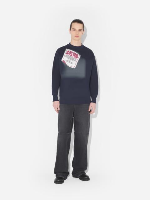 Jean Paul Gaultier THE BLUE GAULTIER LABEL SWEATSHIRT