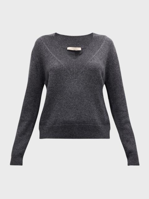 Devora V-Neck Wool Sweater