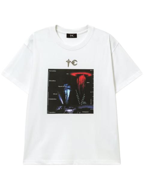 Thug Club Lightning Hierachy T-Shirt "White" TC26TS0201