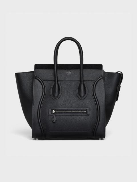 CELINE Mini Luggage handbag in drummed calfskin