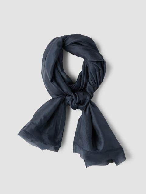 EILEEN FISHER Washed Organic Silk Parachute Scarf
