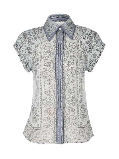 Zimmermann MATCHMAKER FITTED BLOUSE