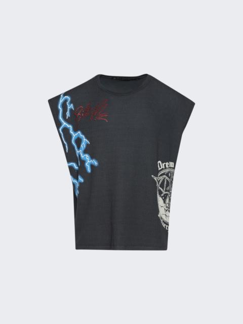 EARTHLING VIP Bloody Rose Chopper Tank Black