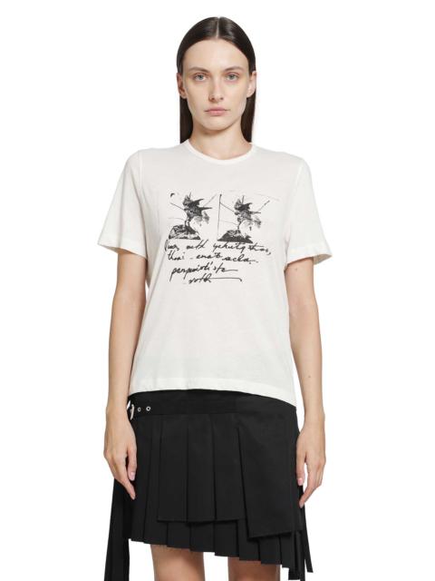 Ann Demeulemeester Fanie ''birds Postcard'' Standard T-shirt
