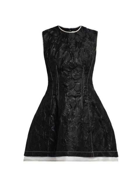 SIMKHAI Women's Audrina Floral Sleeveless Minidress - Black