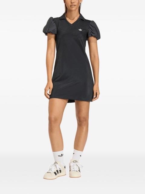 adidas balloon-sleeve dress