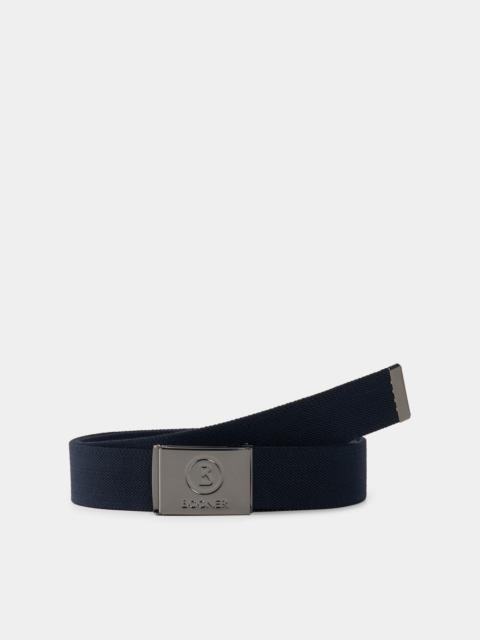 BOGNER Gino Belt in Navy blue