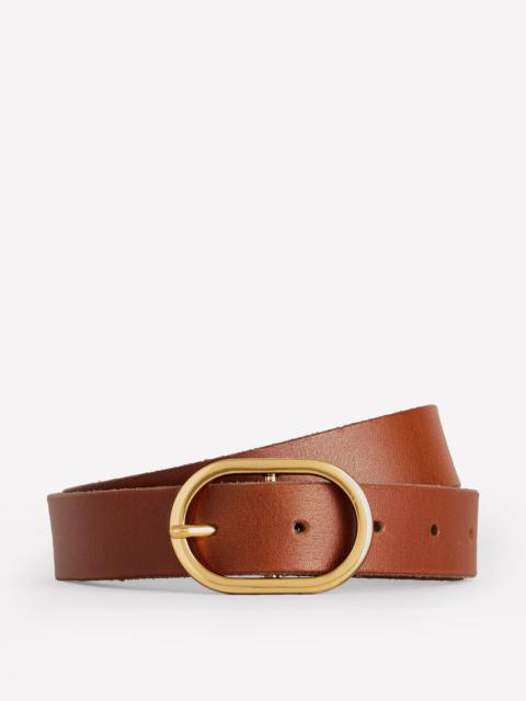 BODEN Classic Leather Belt-Tan