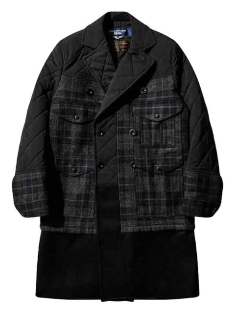 Junya Watanabe MAN x Filson quilted check coat