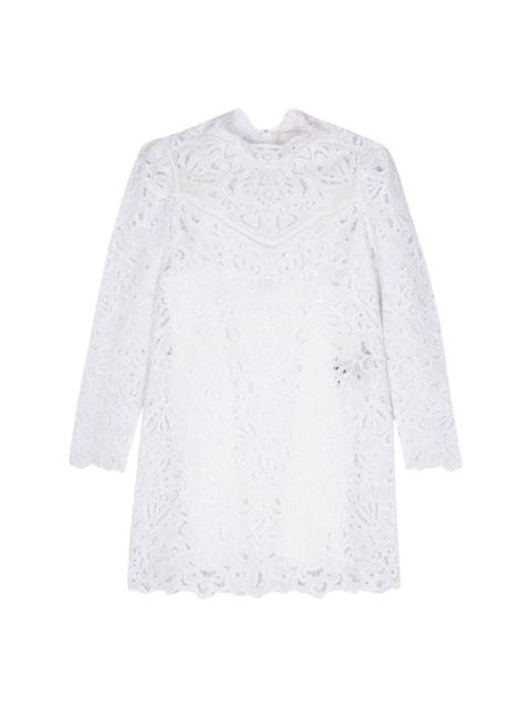 Isabel Marant broderie anglaise mini dress