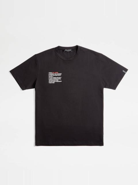 Tod's T-SHIRT NO_CODE - BLACK