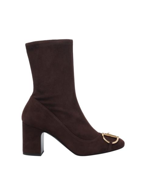 Half Horsebit Ankle Boots