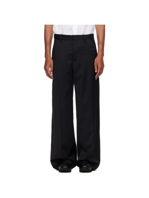 HELIOT EMIL™ Black Diapason Tailored Trousers