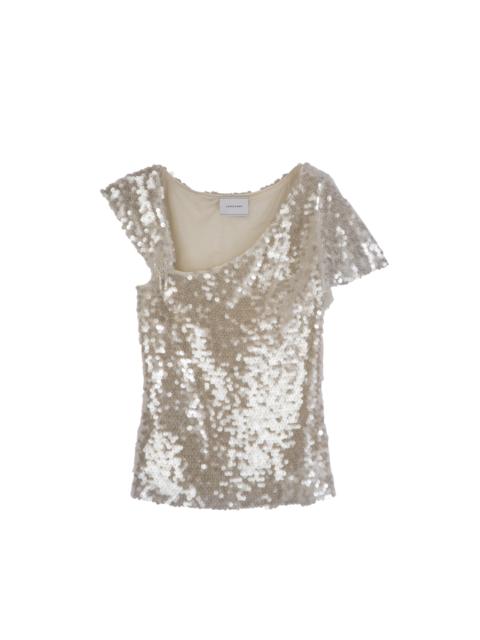 Longchamp Top Ivory - Sequin