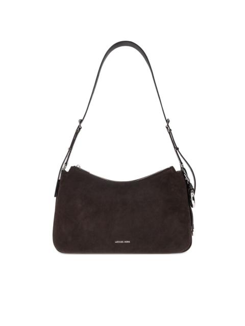 MICHAEL KORS suede leather shoulder bag