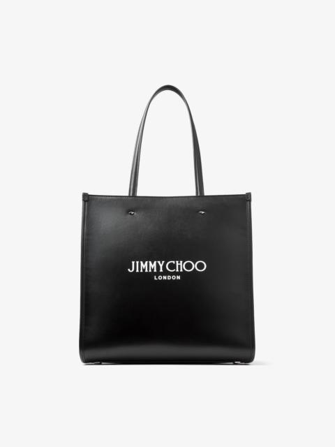 N/S Tote M
Black Leather Mini Tote Bag