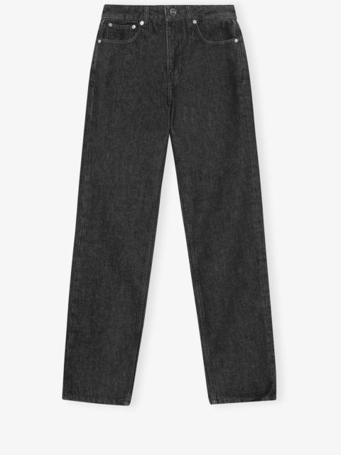 GANNI SWIGY JEANS IN RIGID DENIM