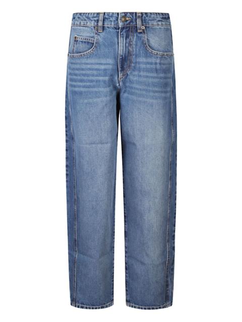 Isabel Marant Oriane seam-detail jeans