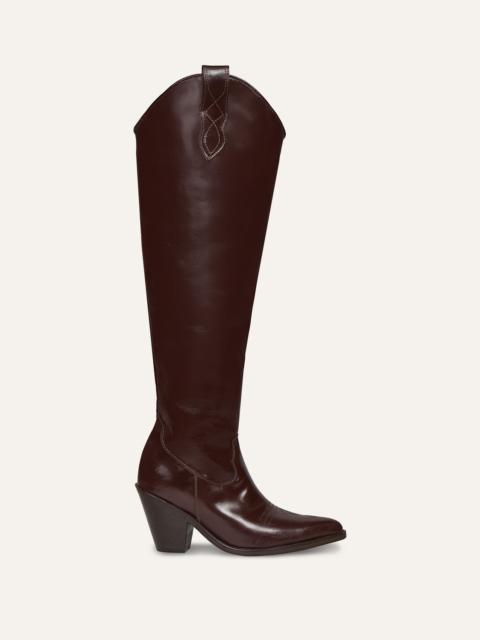Johanna Ortiz Fertile Crescent Boots in Chocolate
