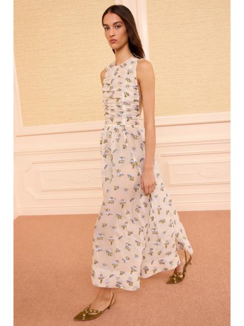 ULLA JOHNSON Fleurine Backless Organza Dress