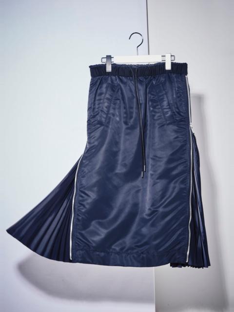 sacai Nylon Twill Skirt