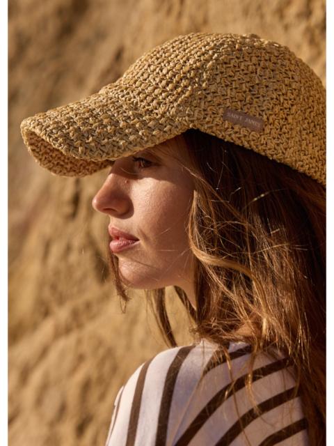 SAINT JAMES Raffia Sun Cap