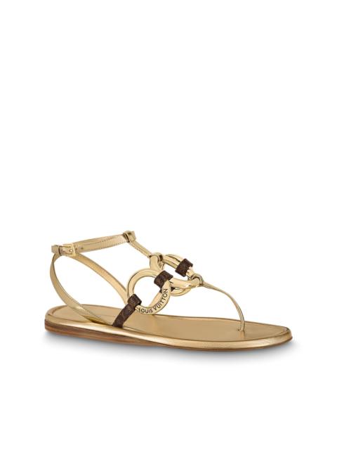 Louis Vuitton Vedette Flat Sandal