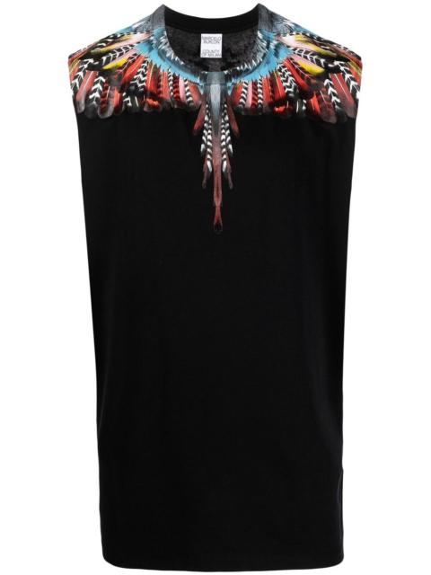 Marcelo Burlon County Of Milan Grizzly Wings sleeveless T-shirt