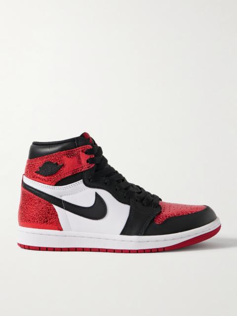 Jordan Air Jordan 1 Retro Metallic Leather High-top Sneakers
