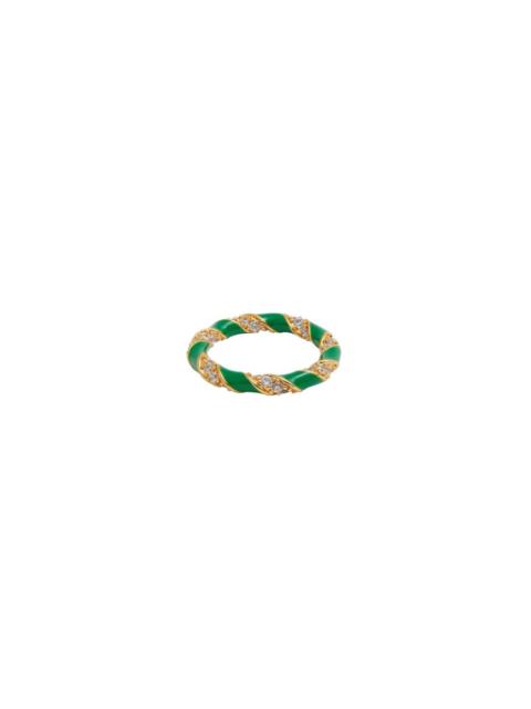 Zimmermann CANDY STRIPE PAVE RING