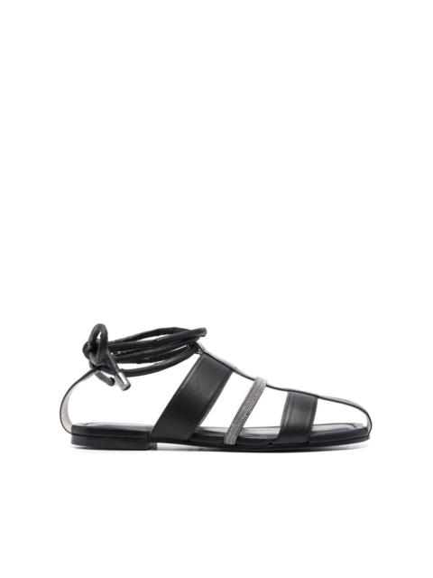 FABIANA FILIPPI 15mm cut-out leather sandals