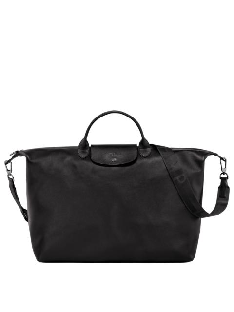 Le Pliage Xtra S Travel bag Black - Leather