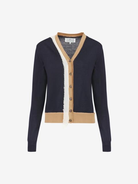 Maison Margiela Colour-block cardigan