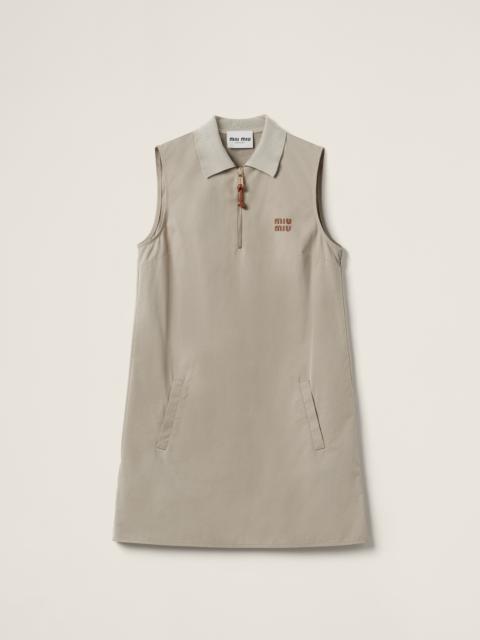 Miu Miu Panama cotton dress
