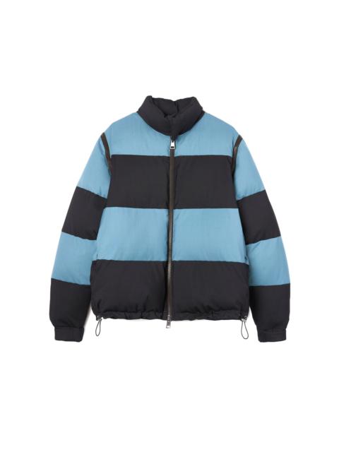 SUNNEI PANEL DOWN JACKET / light blue