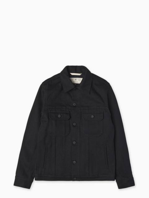 Rogue Territory ROGUE TERRITORY CRUISER JACKET SELVEDGE CRYPTIC STEALTH 17OZ