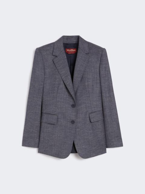 Max Mara HODEIDA Wool-blend twill blazer