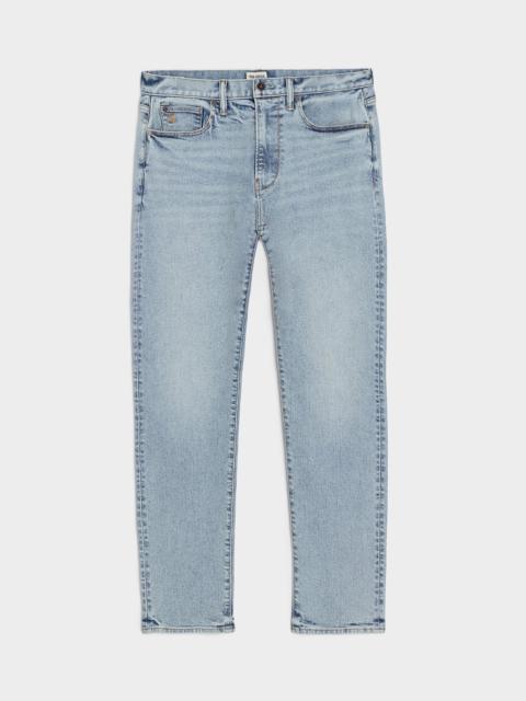 TODD SNYDER High-Rise Slim Stretch Jean in Light Indigo
