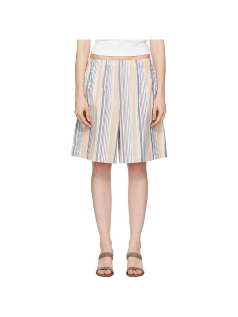 BASERANGE Yellow Stave Shorts
