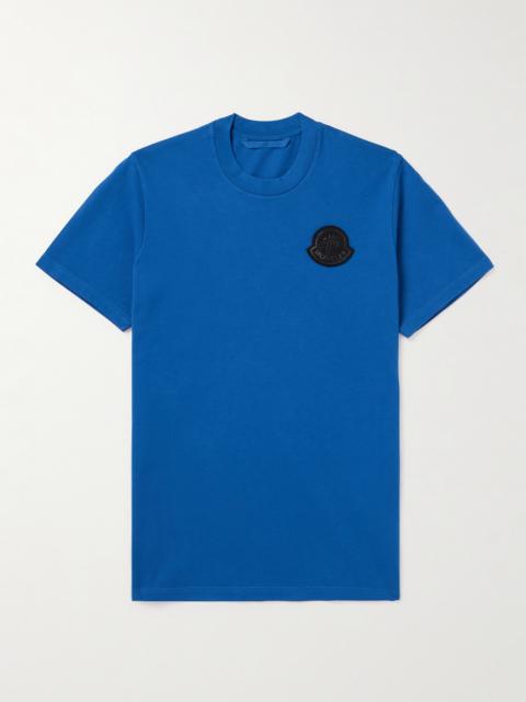Moncler Logo-Appliquéd Cotton-Jersey T-Shirt