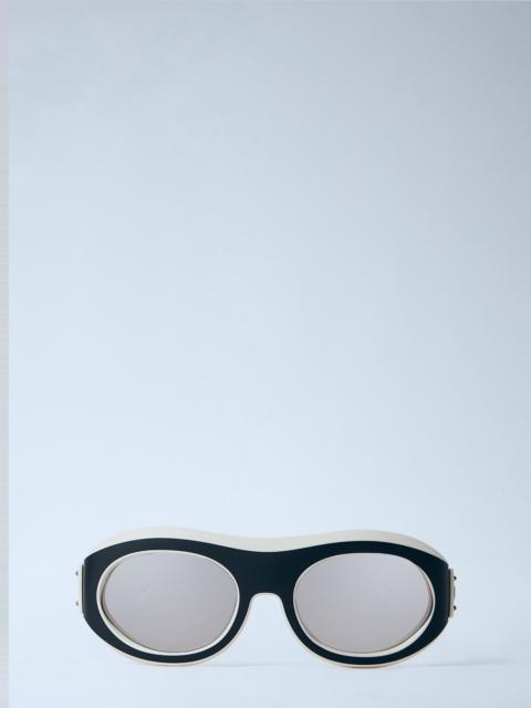Moncler Oval Frame Sunglasses