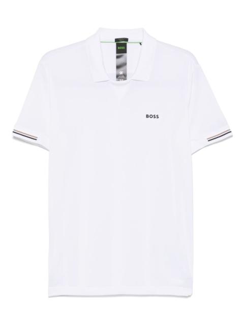 BOSS technical-jersey T-shirt