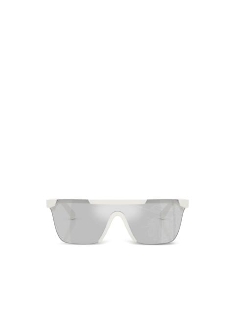 Burberry geometric-frame sunglasses